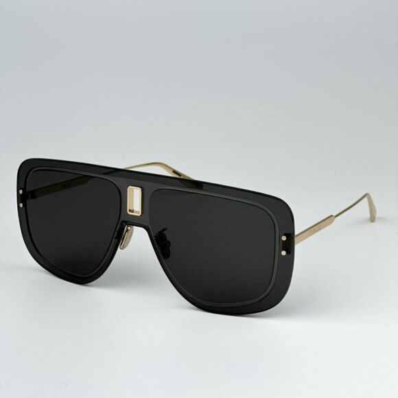 NEW Dior ULTRADIOR MU B0A0 Gold Grey Unisex Mask Sunglasses - Picture 9 of 15